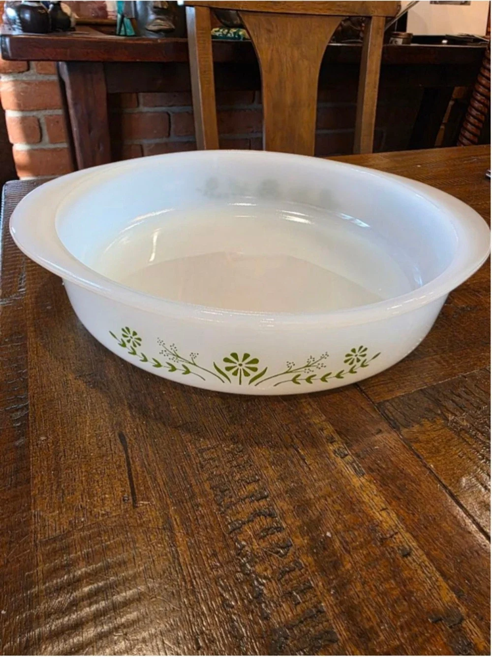 Glasbake Green Crazy Daisy 8